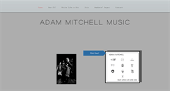 Desktop Screenshot of adammitchellmusic.com